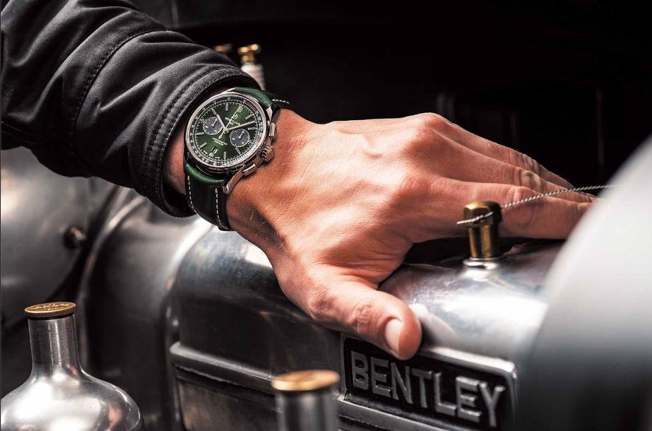 Breitling Premier B01 Chronograph 42 Bentley British Racing Green Édition Limitée Réplique