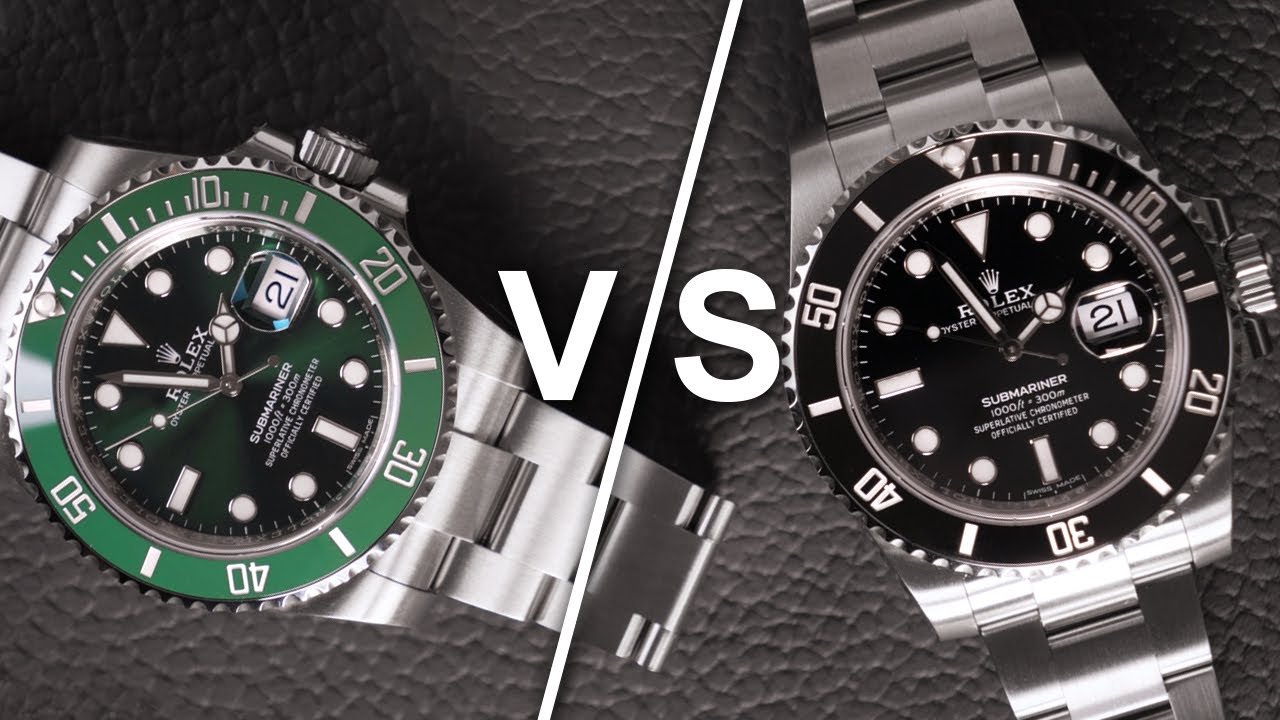 Replique Rolex Submariner Noires ou Vertes : Qui est le roi des montre Rolex?
